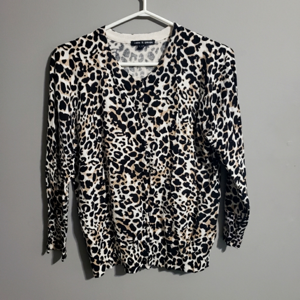 Cable and Gauge knitwear cardigan